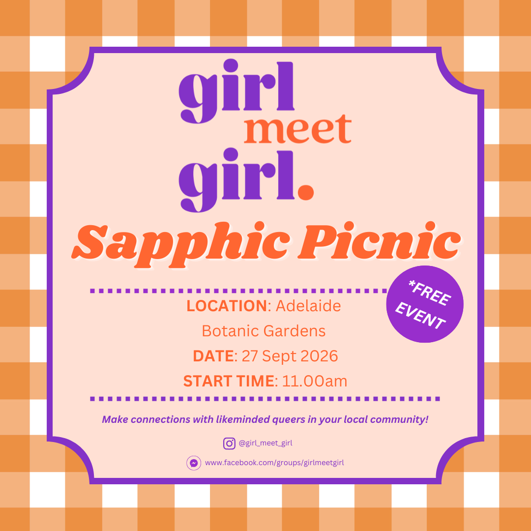 Adelaide GMG Sapphic Social Picnic  - 2 Year Celebration - 27 September