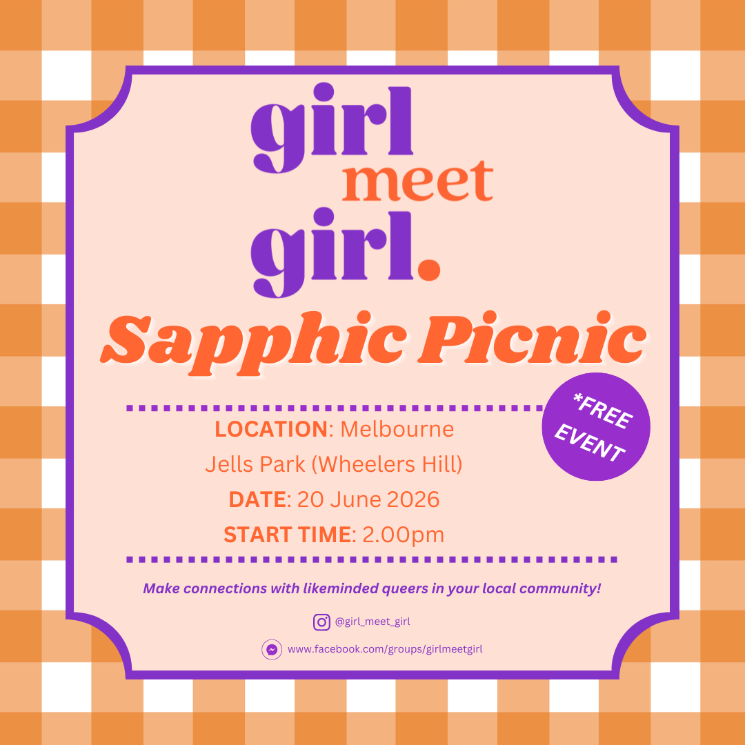 Melbourne (Naarm) GMG Sapphic Social Picnic - 20 June