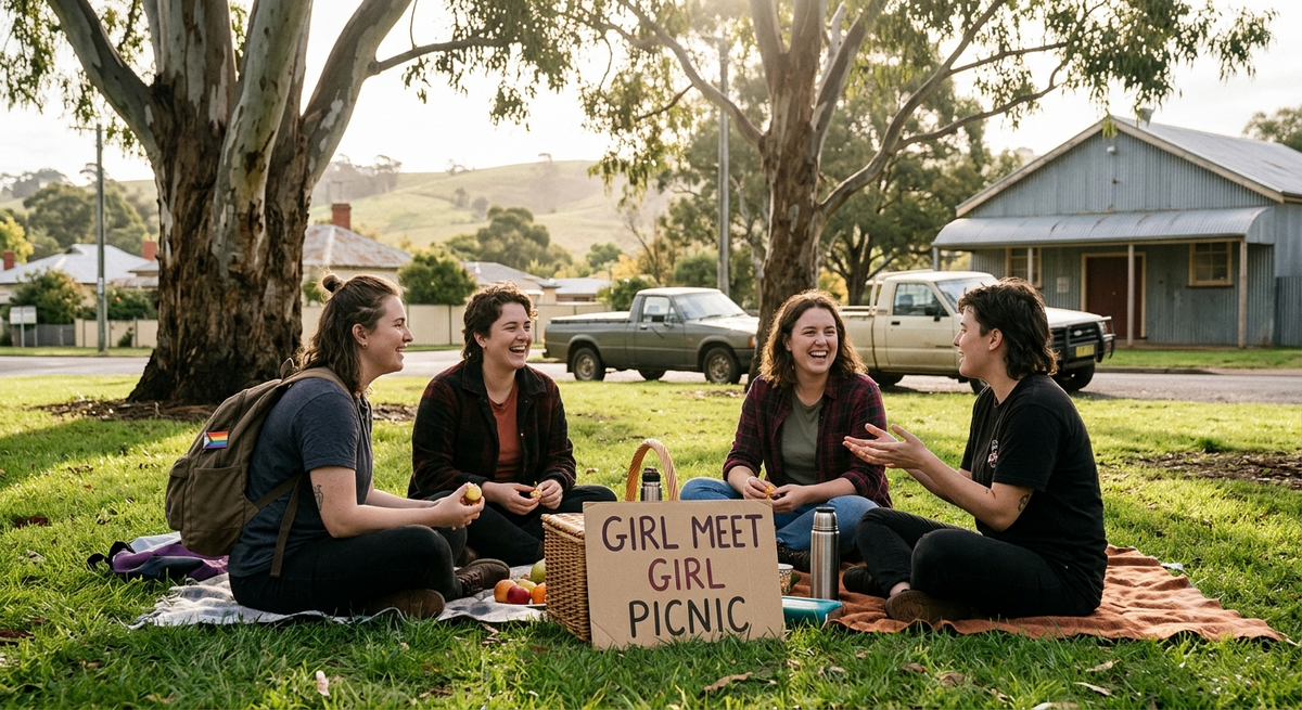 Finding Sapphic Community When You Live in a Small Town