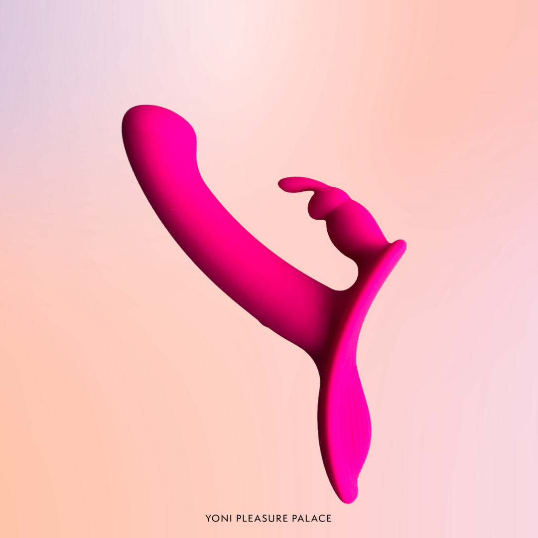 The Jessika Rabbit Strap-On & Harness - Dual Stimulation