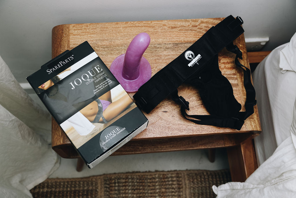 The Skyla - Pegging Strap-On Silicone Suction Dildo