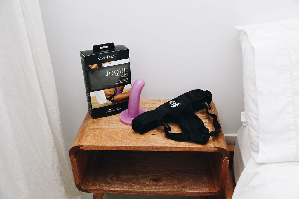 The Skyla - Pegging Strap-On Silicone Suction Dildo