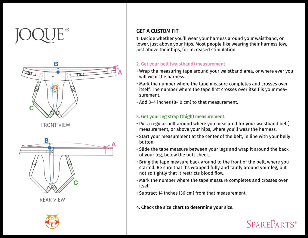 The Joque Strap-On Harness - Skyla